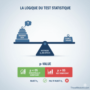 test statistique p value